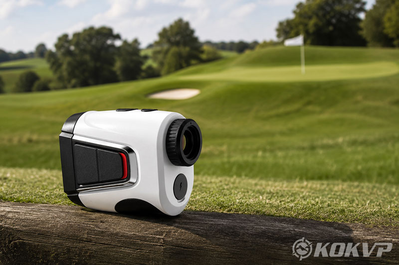 Golf range finder in the rain