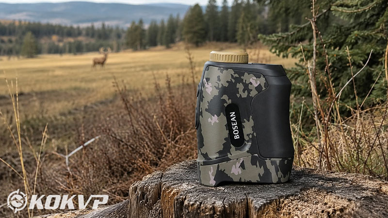 Focused wilderness hunt with rangefinder device