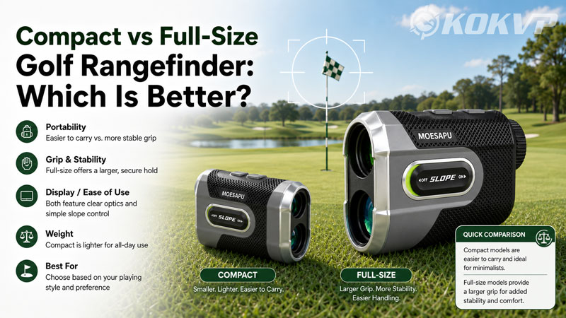 Compact vs Full-Size Golf Rangefinder: Which Is Better?